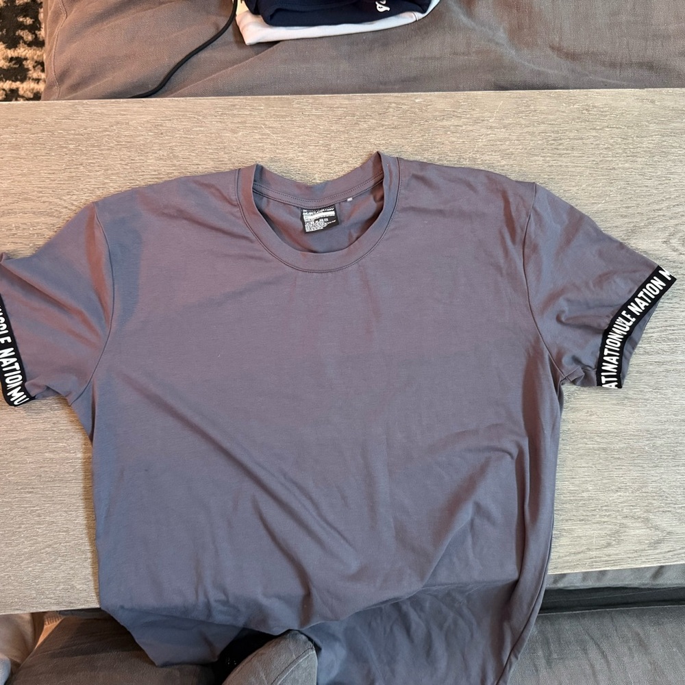 Gray Men's T-Shirt